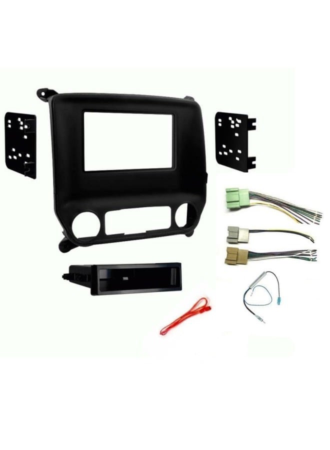 Compare Single or Double Din Car Stereo Radio Dash Install Mount Kit, Wire Harness, and Antenna Adapter Combo Made for Some 20142018 Chevrolet Silverado GMC Sierra at KSA Price