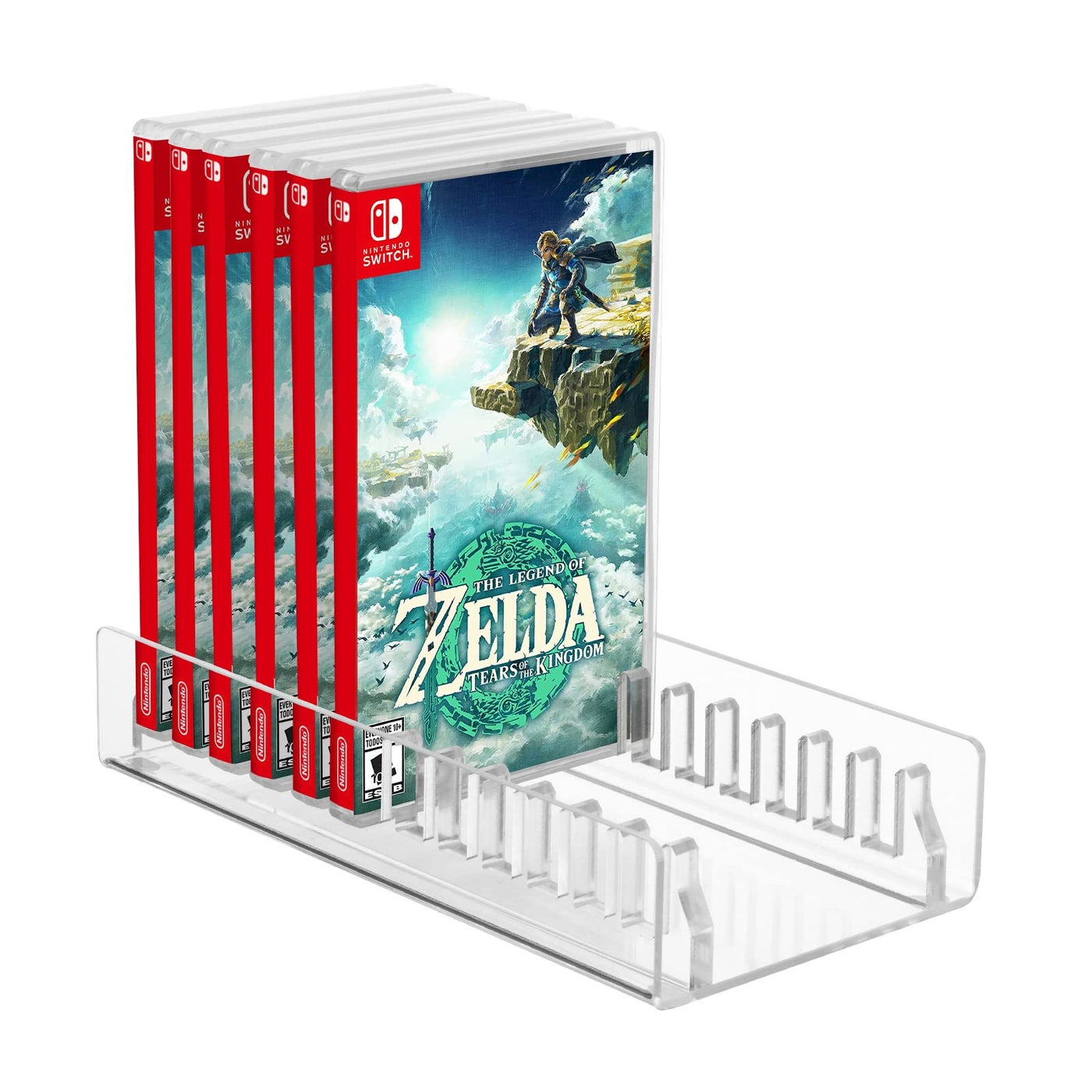 CaSZLUTION Acrylic Game Storage Organizer Stand Compatible…