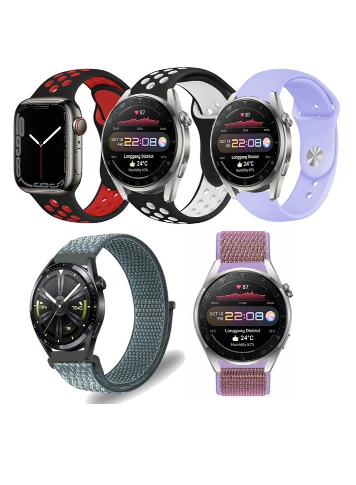 5pcs Watchband Bundle Compatible with all Samsung,…