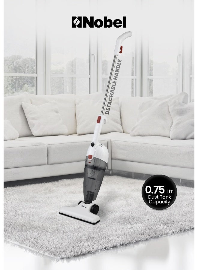Compare 2in1 600W Upright & Handheld Vacuum Cleaner Strong Suction, 750ml Dust Capacity, Low Noise, 4m Cord, Lightweight Design – 1 Year Warranty 600 W NVC21 Grey at KSA Price