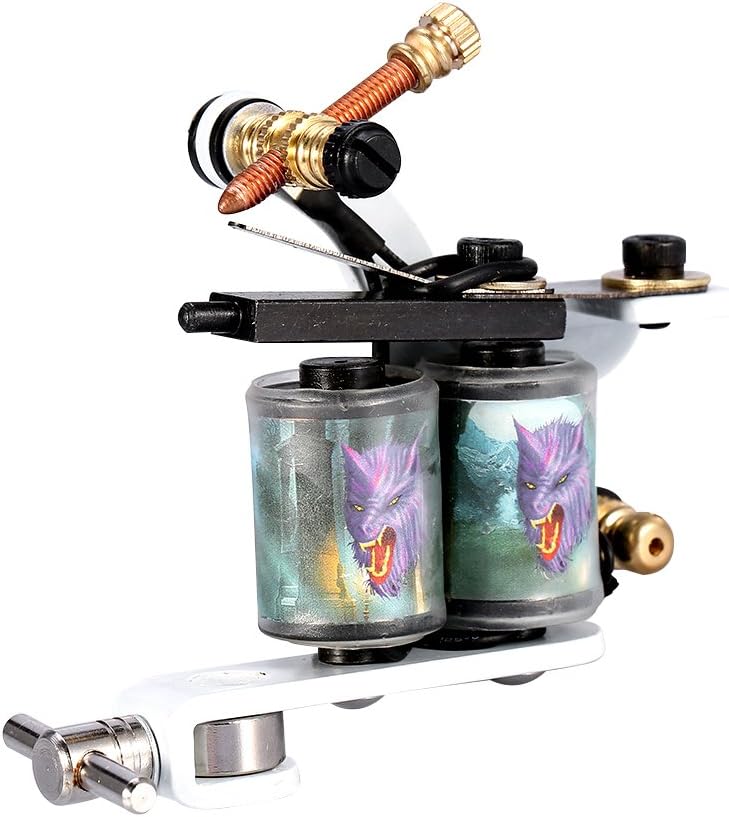 Compare Tattoo Machine Gun Shader Liner Professional Reel Film Coils Gun Frame for Shader Supply Equipment and Artists#1 at KSA Price