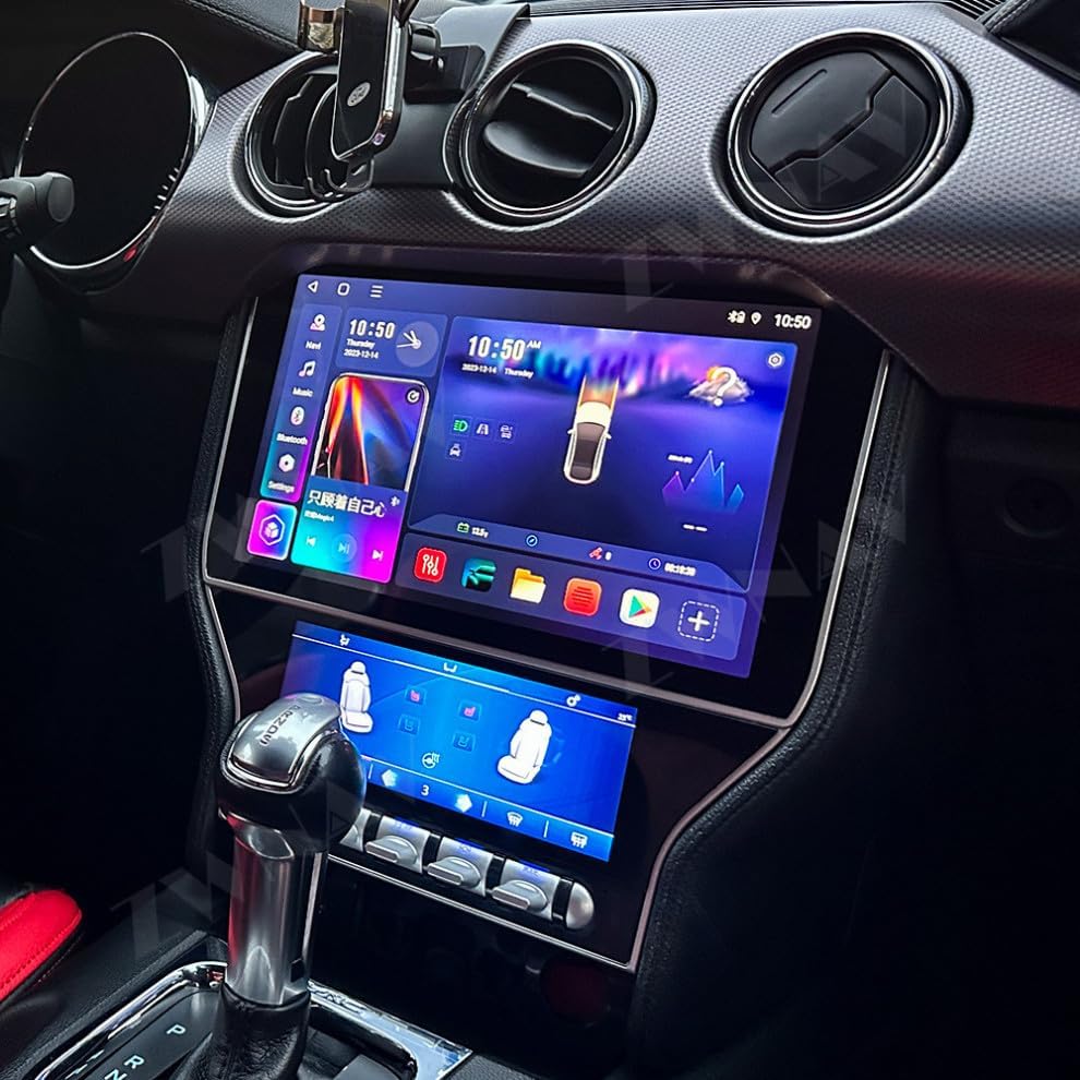 Compare Android Car Stereo For Ford Mustang 20152021 with Wireless Carplay Android Auto,11.5 Inch Screen 6.8 AC Controller Screen with Mirror Link Bluetooth WiFi GPS Navigation SWC AHD Backup Camera 4GB RAM 64GB ROM at KSA Price