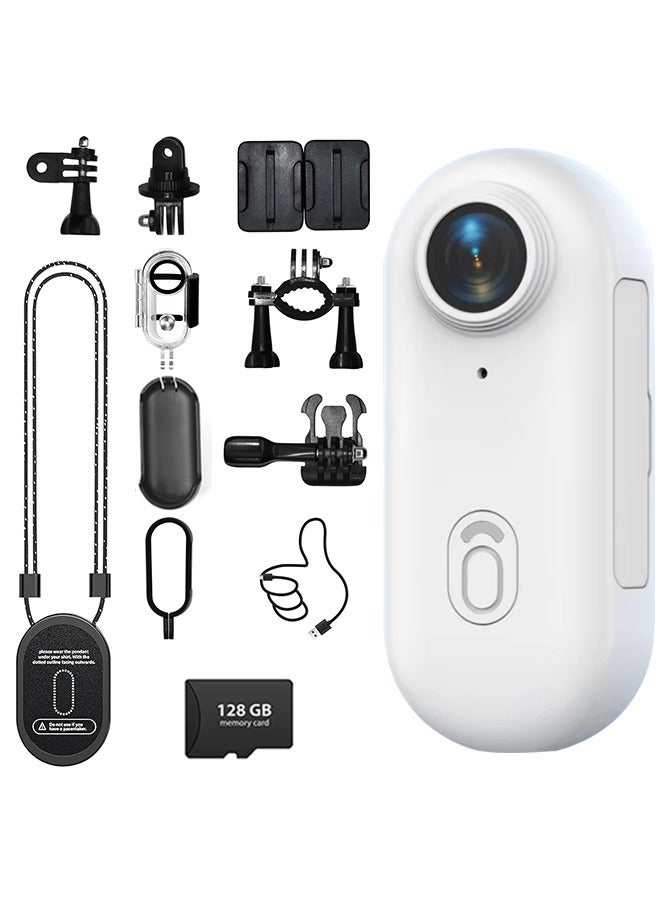 Compare 4K Body Cameras with Audio & Video Recording, Waterproof Body Camera 4K, Magnetic & 360° Clip, 120Min Battery for Cycling, Pet Walking, With 128G Card at KSA Price