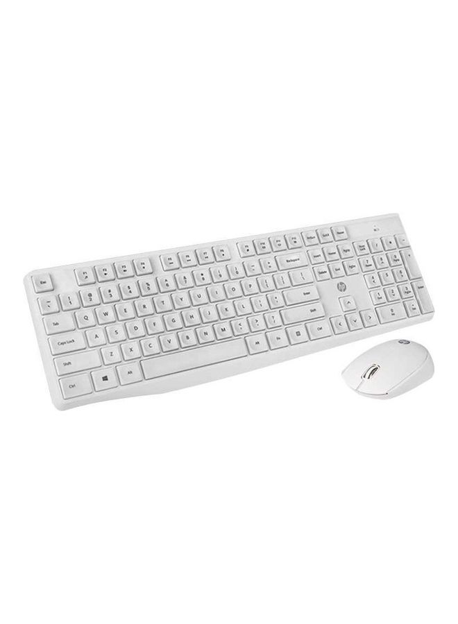 Compare Wireless Keyboard and Mouse Combo Set White at KSA Price