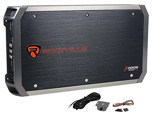 Compare Rockville RXHF5 3200W 5Channel Car Amplifier, DynoCertified RMS, MOSFET Power Supply, ELNA Capacitors, ClassAB D, Perfect for Car Audio and Subs at KSA Price