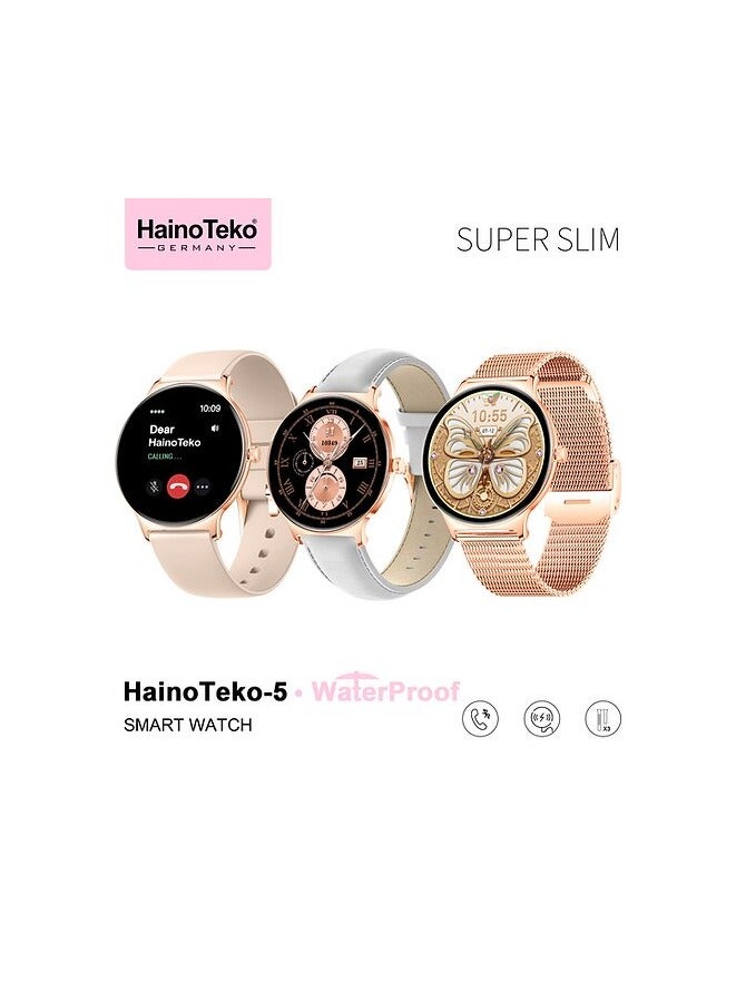 Haino Teko 5 Super Slim Smart Watch For Women…