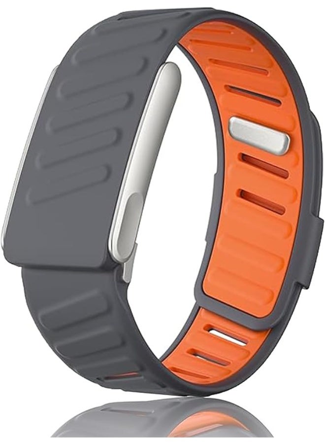 Compare ZOXITY Silicone Wristband Compatible with Whoop 5.0 Band, Silicone Sports Loop Strap for Men & Women Comfort Durable Soft Adjustable, Breathable, with U Shapped Connector at KSA Price