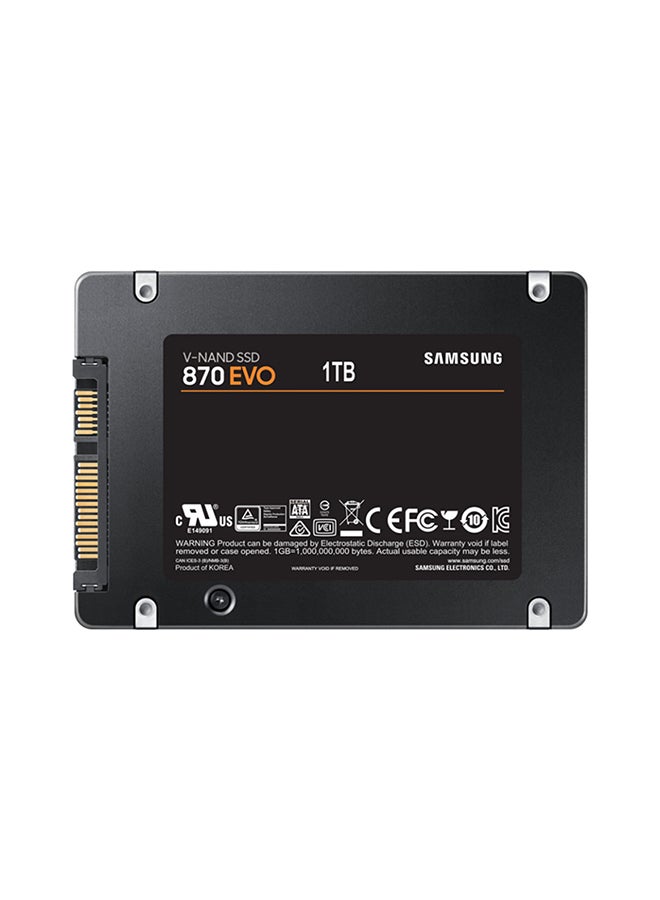 1TB 870 EVO 2.5 Inch SATA III Internal…