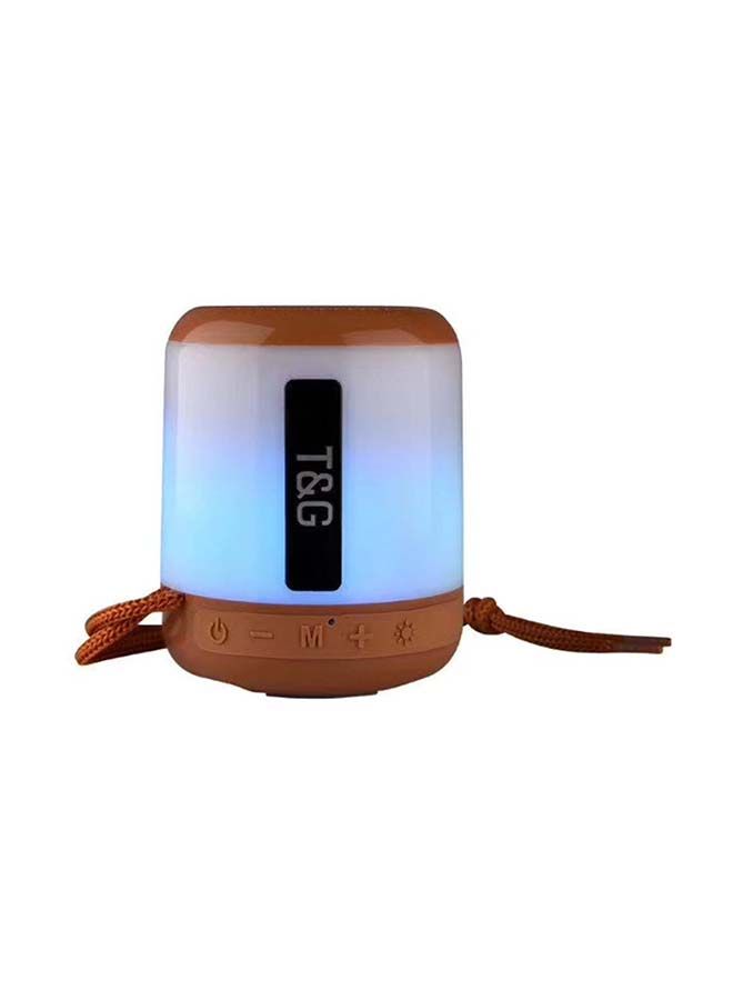 Compare Mini Portable Subwoofer Bluetooth Speaker Brown at KSA Price