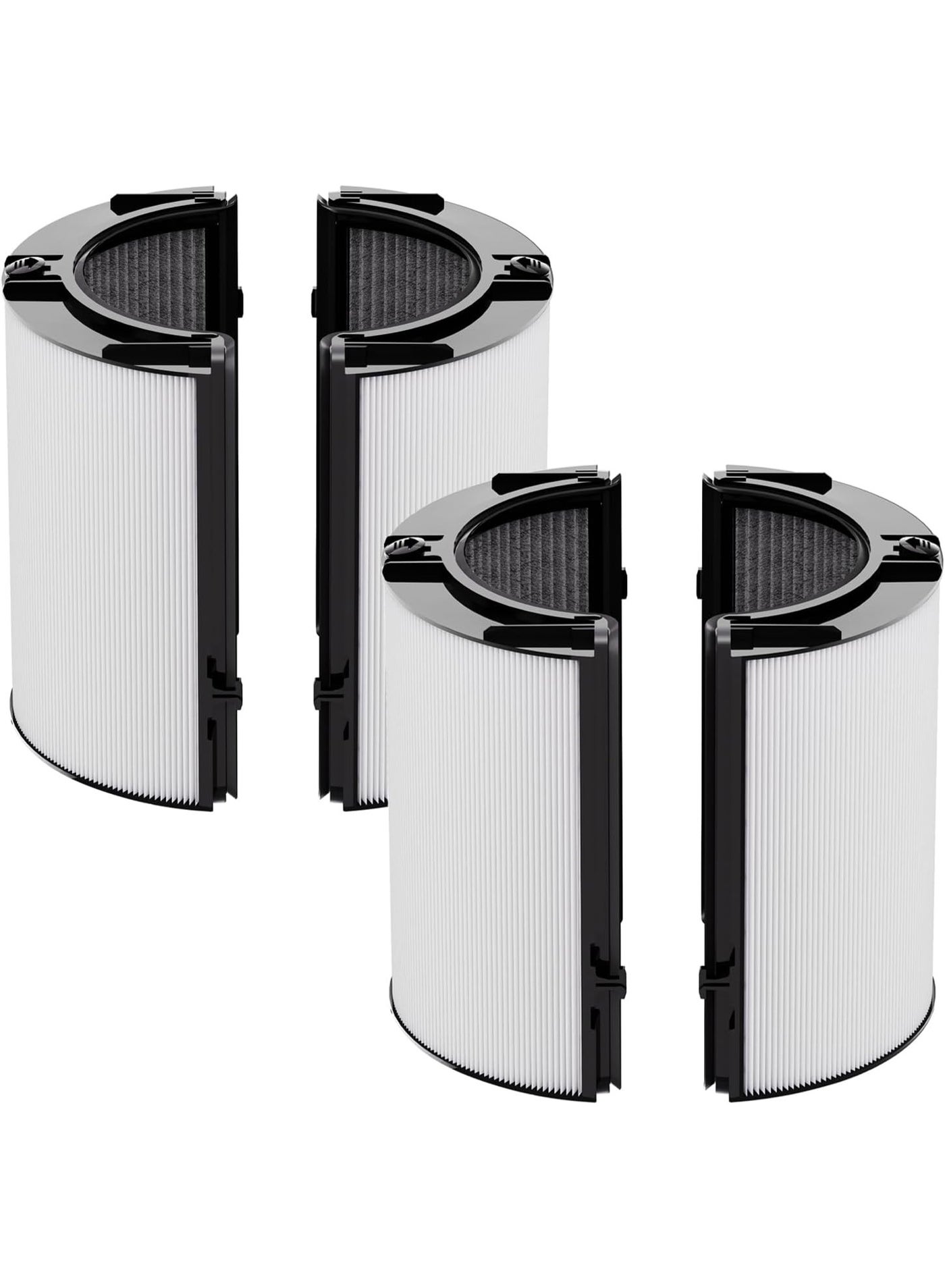 Compare True HEPA+Carbon Filter 2Pack Replacement for Dyson PH01 PH02 PH03 HP06 TP06 HP07 TP07 HP09 TP09 HP10 TP10 360° Combi Glass Purifying Fans, Compatible with Dyson Pure Cool Hot Air Purifier at KSA Price