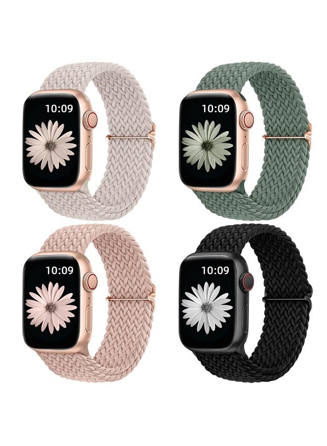 4 Pack Braided Solo Loop Compatible with Apple…