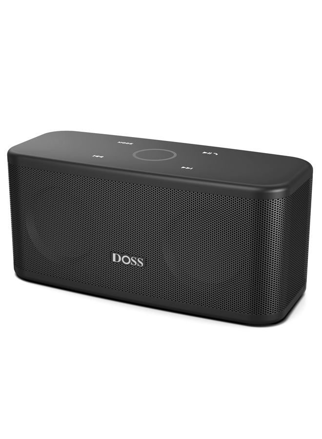Compare DOSS SoundBox Plus Portable Speaker with HD Sound and Deep Bass, Wireless Stereo Pairing, Touch Control, Multicolor LED Lights, 20 Hours Playtime, Speaker at KSA Price