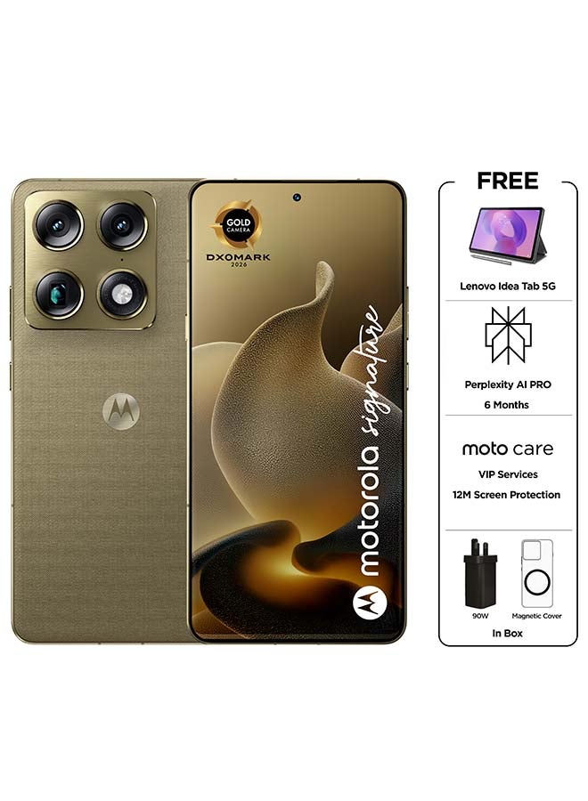 Signature Dual SIM 5G Martini Olive 16GB RAM…