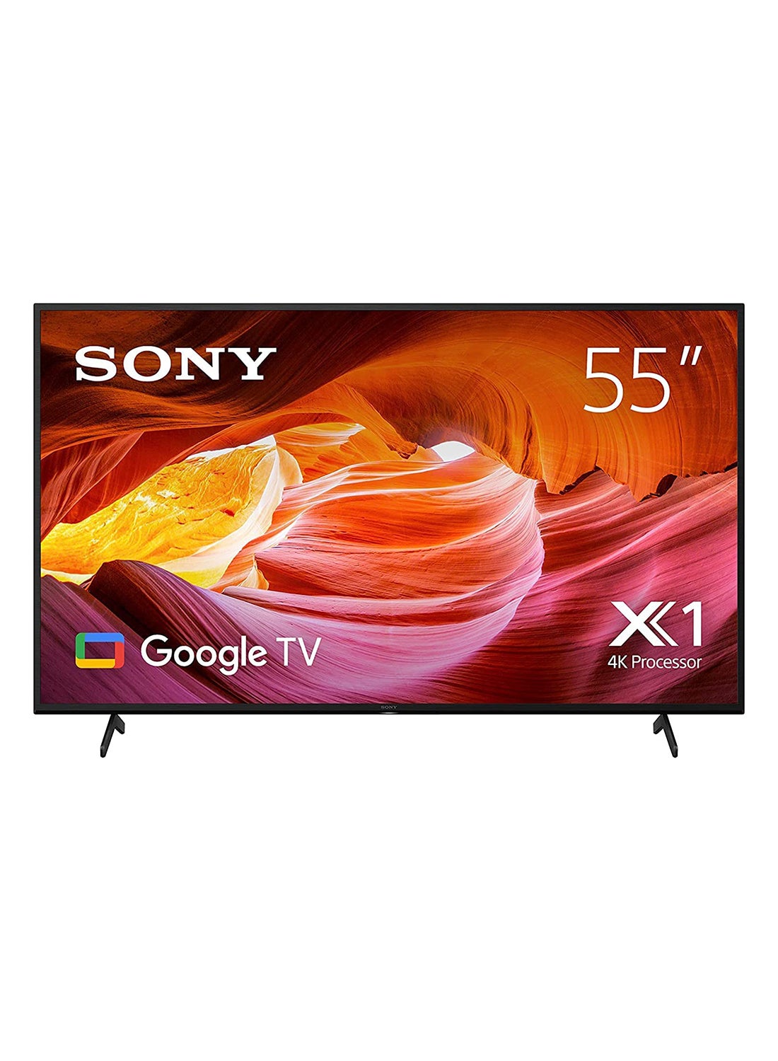 Compare 55 Inch HDR Google TV In 4K With A Billion Colors KD55X75AK Black at KSA Price
