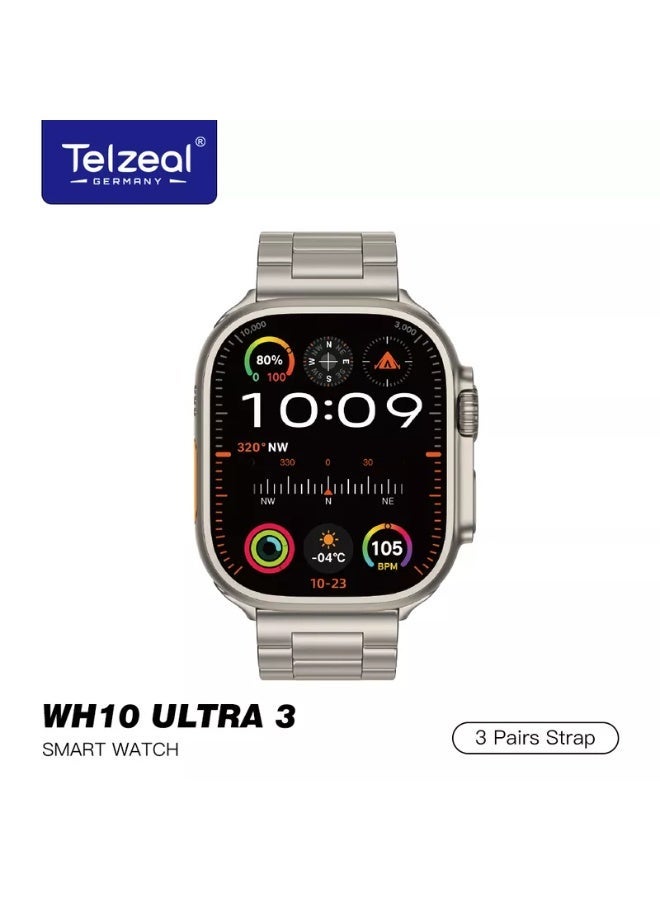 Compare Telzeal WH10 Ultra 3 Smartwatch at KSA Price