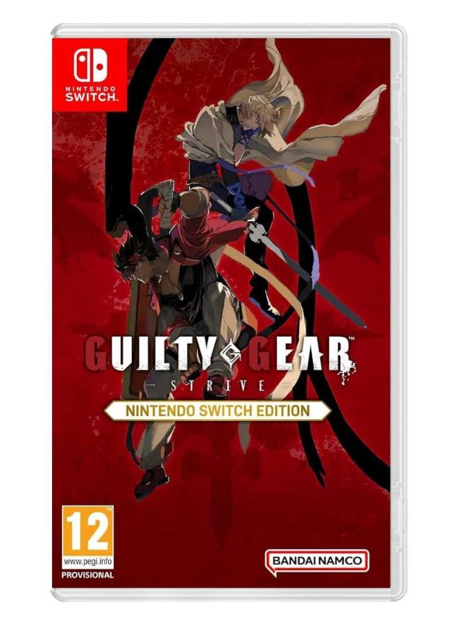 Compare Guilty Gear Strive  Nintendo Switch Edition  Intense Anime Fighting Game  nintendo_switch at KSA Price