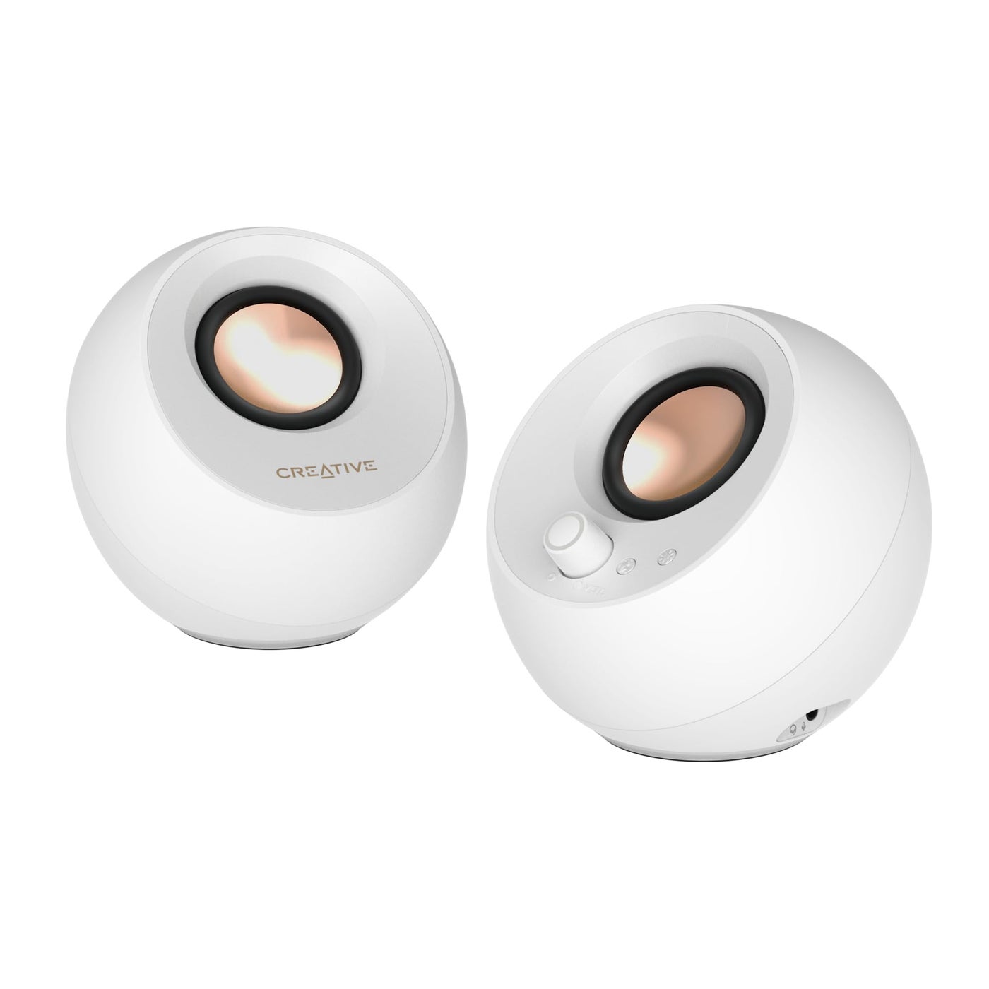 Creative Pebble Pro Minimalist 2.0 USB-C Computer…
