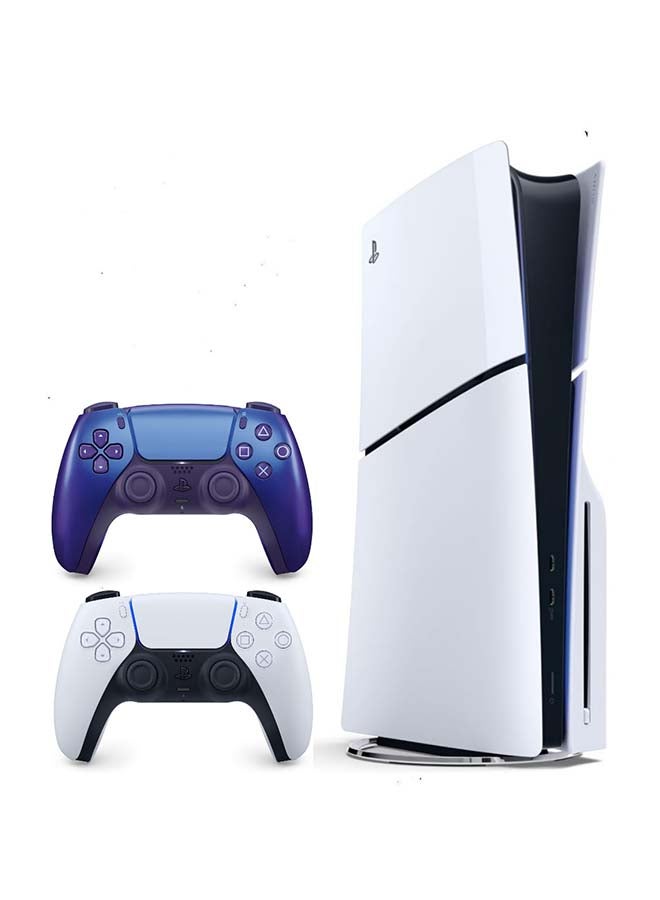 Compare PlayStation 5 Slim Disc Console KSA Version With Extra Dualsense Wireless Controller  Chroma Indigo at KSA Price