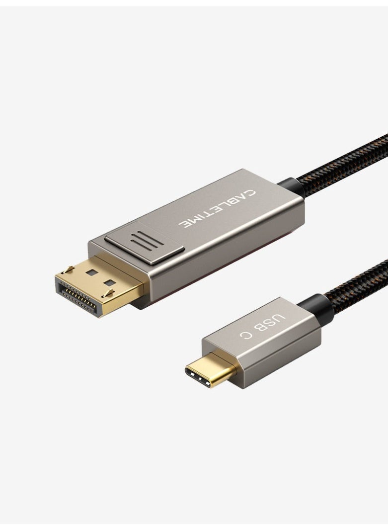 Compare CABLETIME 6.6FT 8K 60HZ BIDIRECTIONAL USB TYPEC TO DISPLAYPORT CABLE 4K 144HZ COMPATIBLE WITH MACBOOK PRO at KSA Price