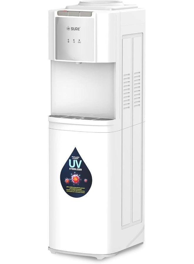 SURE 22L Top Load Water Dispenser – Instant Hot/Cold/Room…