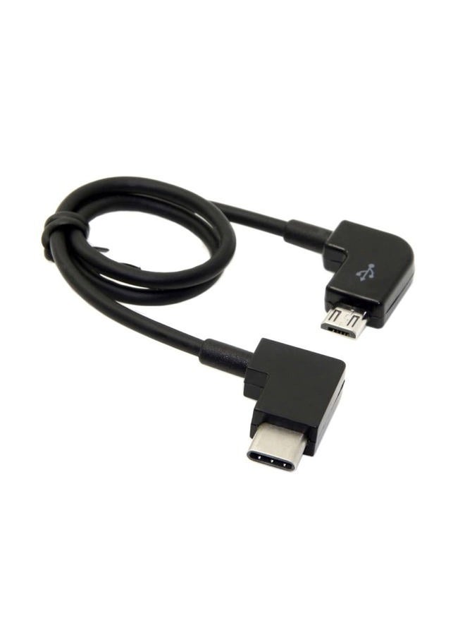 Compare Cablecc Remote Controller Data Cable TypeC to Micro USB for DJI Mavic Pro Platinum Mavic Pro RC Accessories at KSA Price