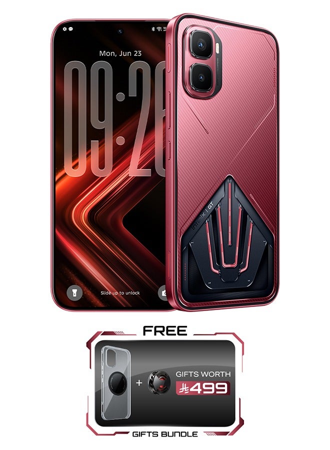 Compare GT 50 Pro Dual SIM Red Blaze 12GB 256GB 5G With Mega Case, Adapter and GT Cooler in the Box  Middle East Version at KSA Price