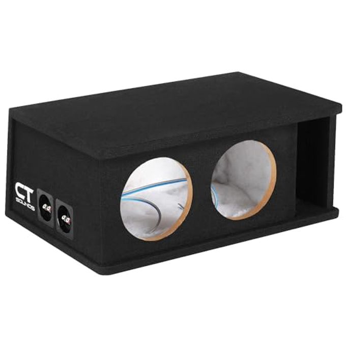 Compare Ct2X8 Dual 8 Kerf Port UniversalFit Car Subwoofer Box at KSA Price