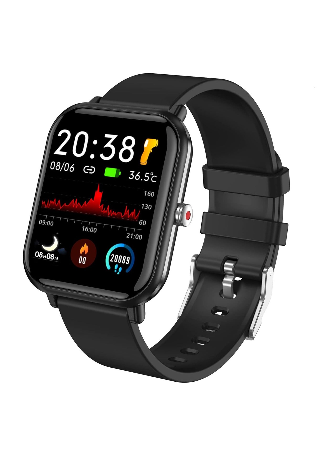 Smart Watch, Fitness Tracker with 24 Sports Modes,…