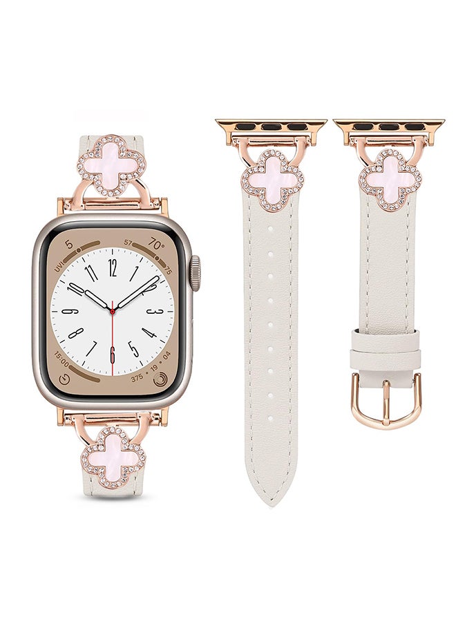 Leather Band For Apple Watch Series 10 9…