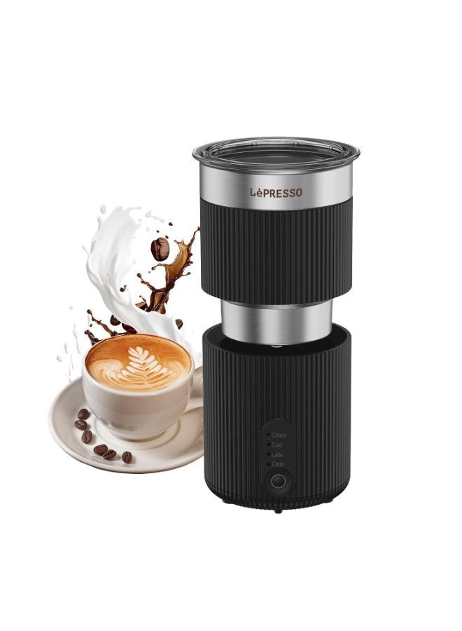 Compare Milk Frother, Electric Milk Steamer, Automatic Hot and Cold Foam Maker and Milk Warmer for Latte, Cappuccinos, Macchiato at KSA Price