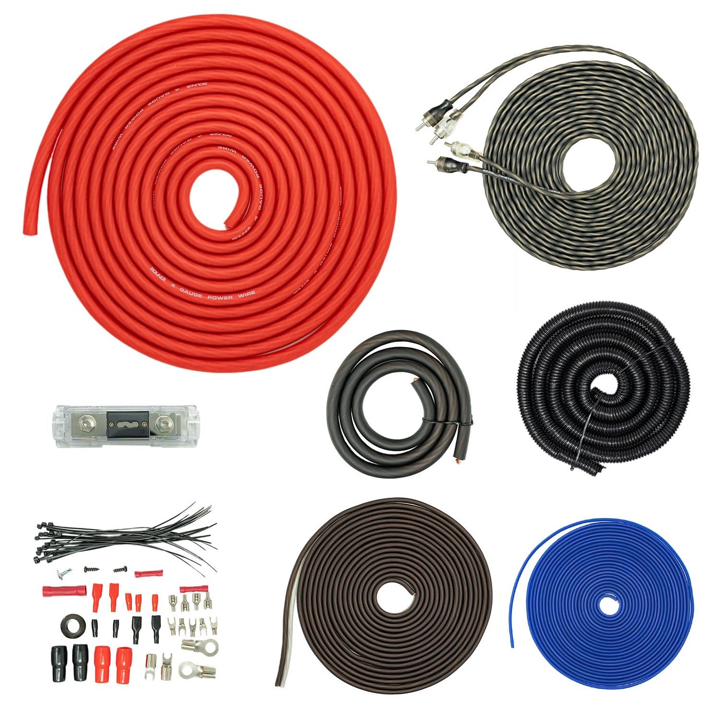 SoundBox T4AWR 4 Gauge Amp Kit Complete Amplifier…