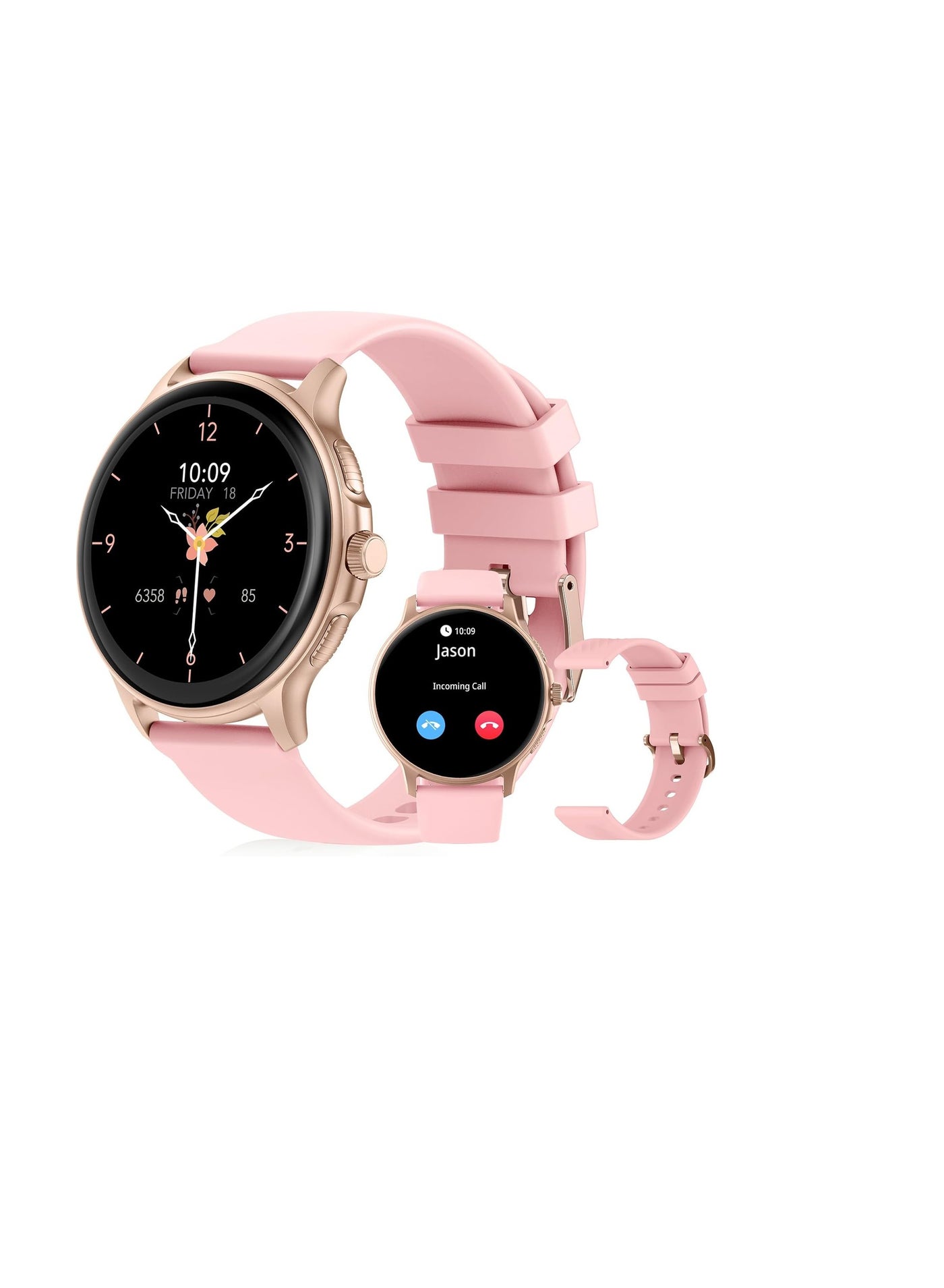 Compare PEJE Smart Watch  Smart Watches For Men,1.43 AMOLED, Muslim Prayer Alerts, 120+ Sports Modes, SpO2HRSleep Tracker, IP68 Waterproof Smartwatch, iOSAndroid  Perfect for Men. Pink at KSA Price