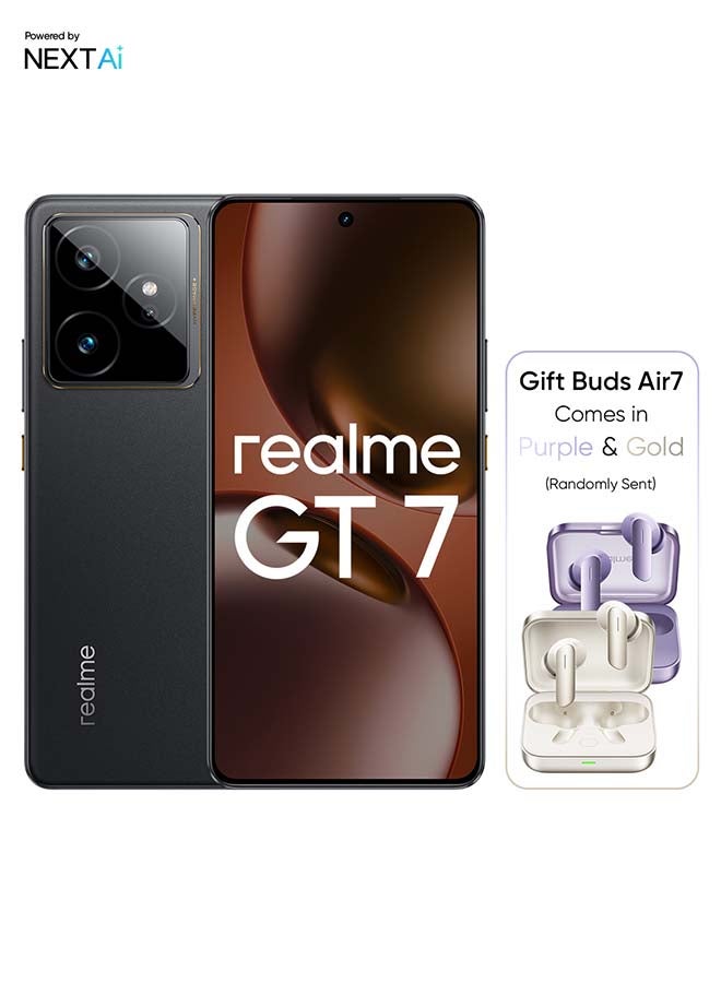 Compare GT7 AI Phone Dual SIM lceSense Black 12GB RAM 256GB With Buds Air 7  Middle East Version at KSA Price