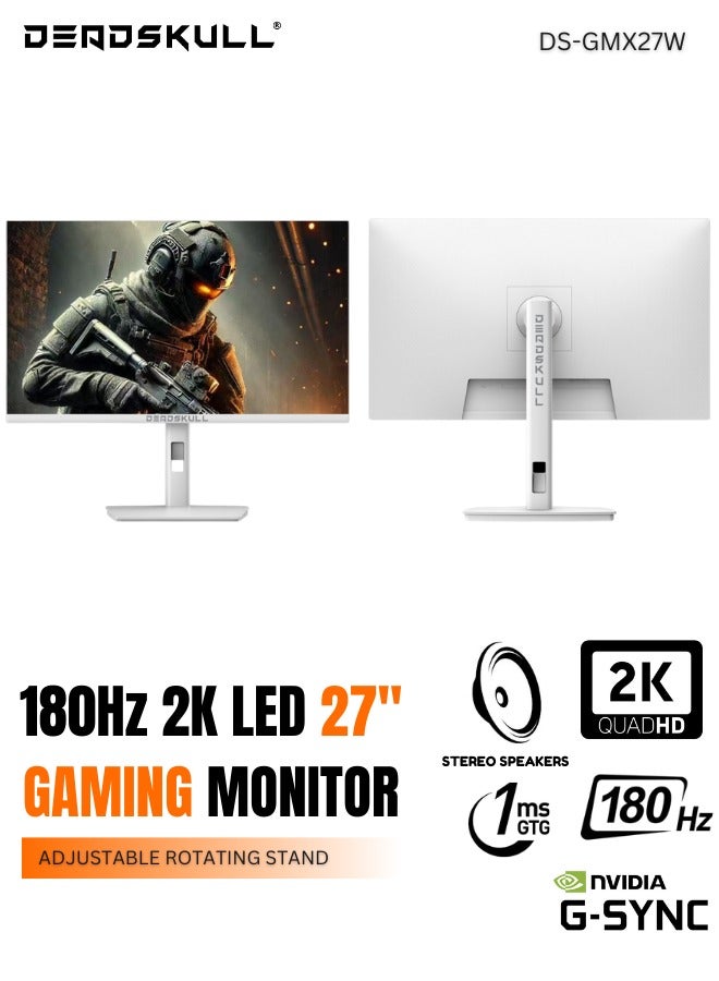 27 Inch GMX27P Gaming Monitor 2K QHD 2560x1440,…