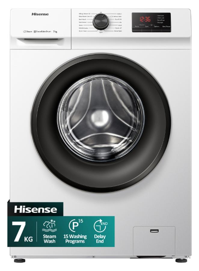 7KG Front Loading Washing Machine WFVB7012M, 1200RPM,…