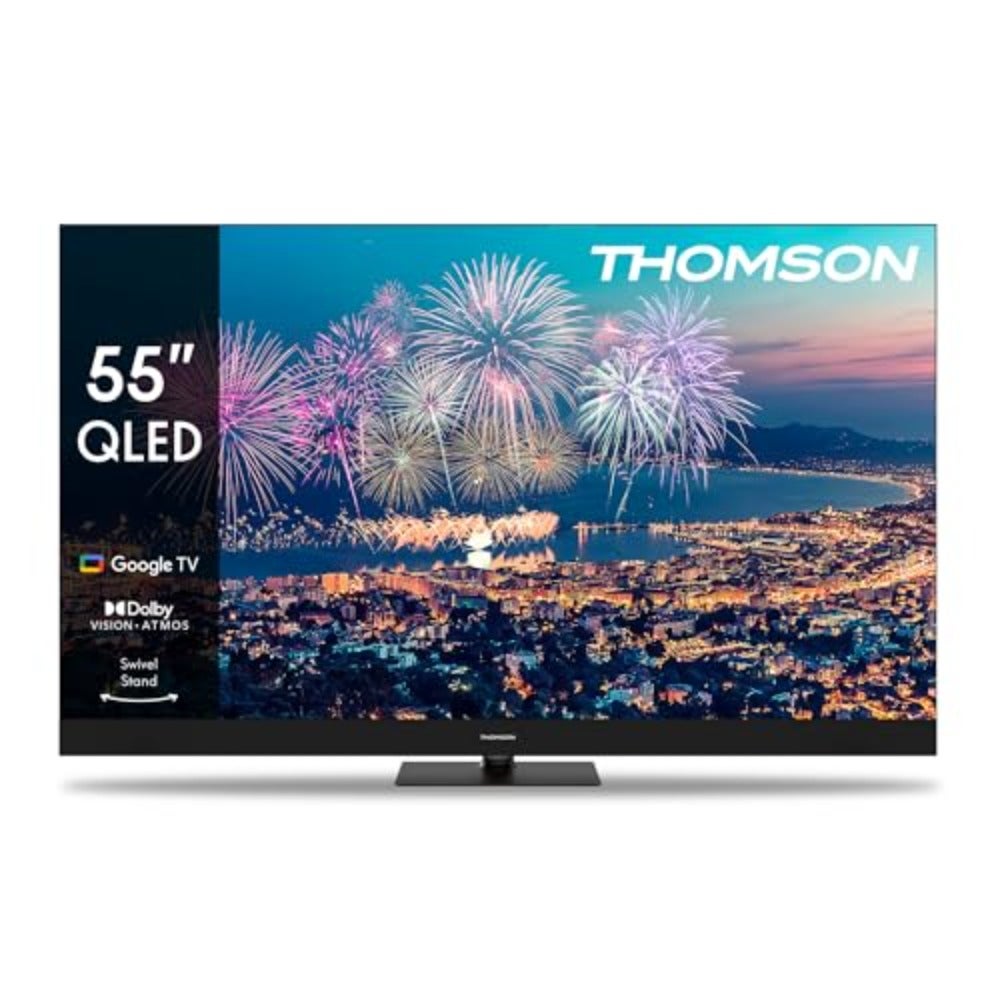 55 QLED+ Google TV 2024 Model Dolby Vision Atmos…