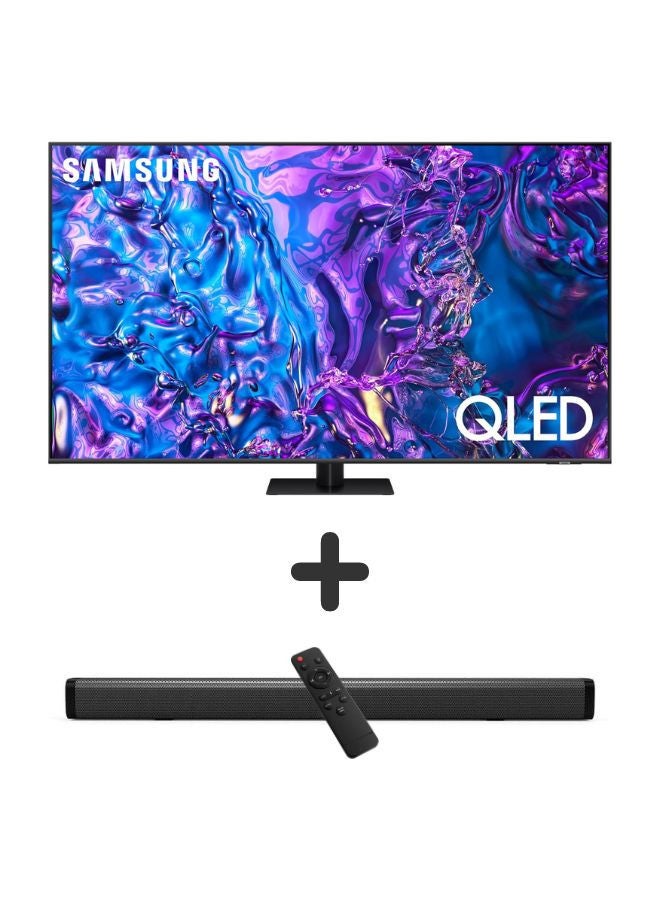 55-Inch QLED 4K Q70D Tizen OS Smart TV with…