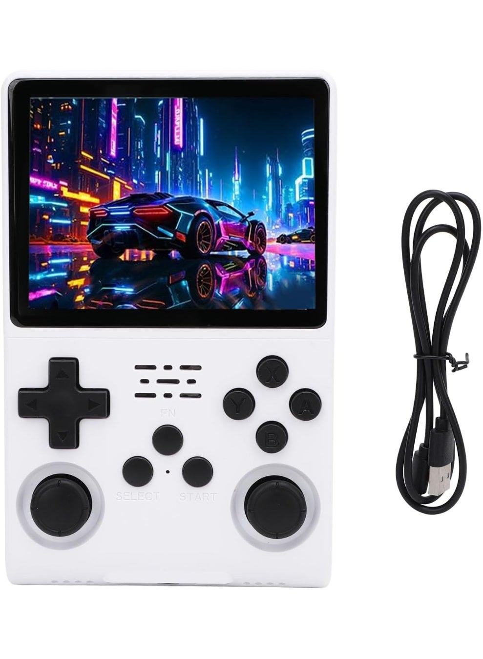 Compare Retro Handheld Gaming Console 3.5” Screen – 256GB, 30,000 Classic Games, 45 Emulators, HD Display, Portable Retro Video Game Player White at KSA Price