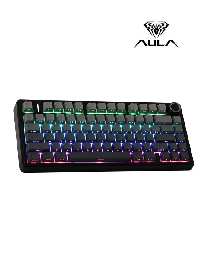 F75 75% Gaming Keyboard,Wireless Gasket Mechanical…