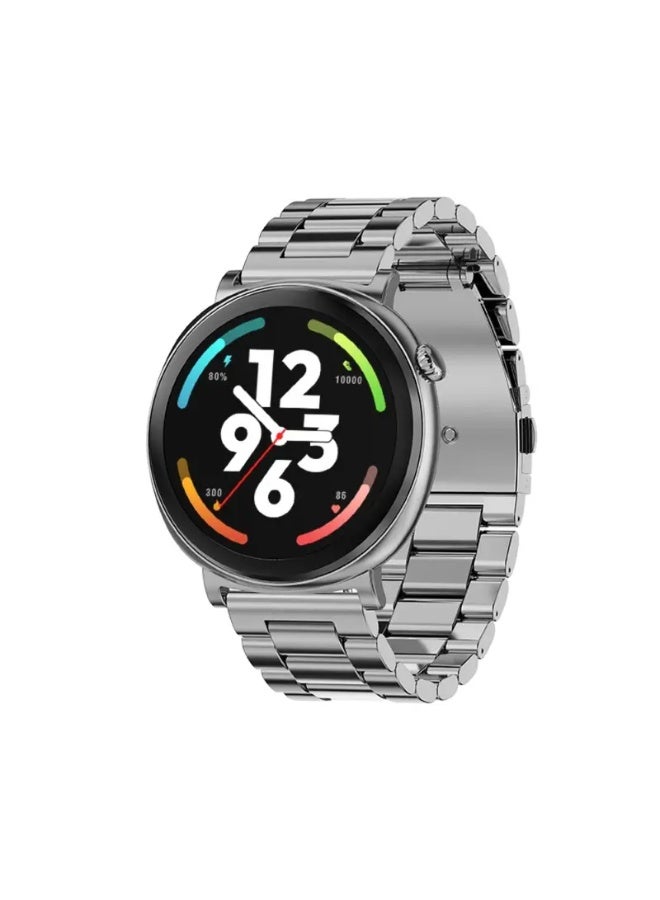 Compare Smart Gate Smart Watch S1, 1.43 AMOLED Touch Screen, Bluetooth V5.2, IP68 Water Resistance, 280 mAh Battery  Silver at KSA Price