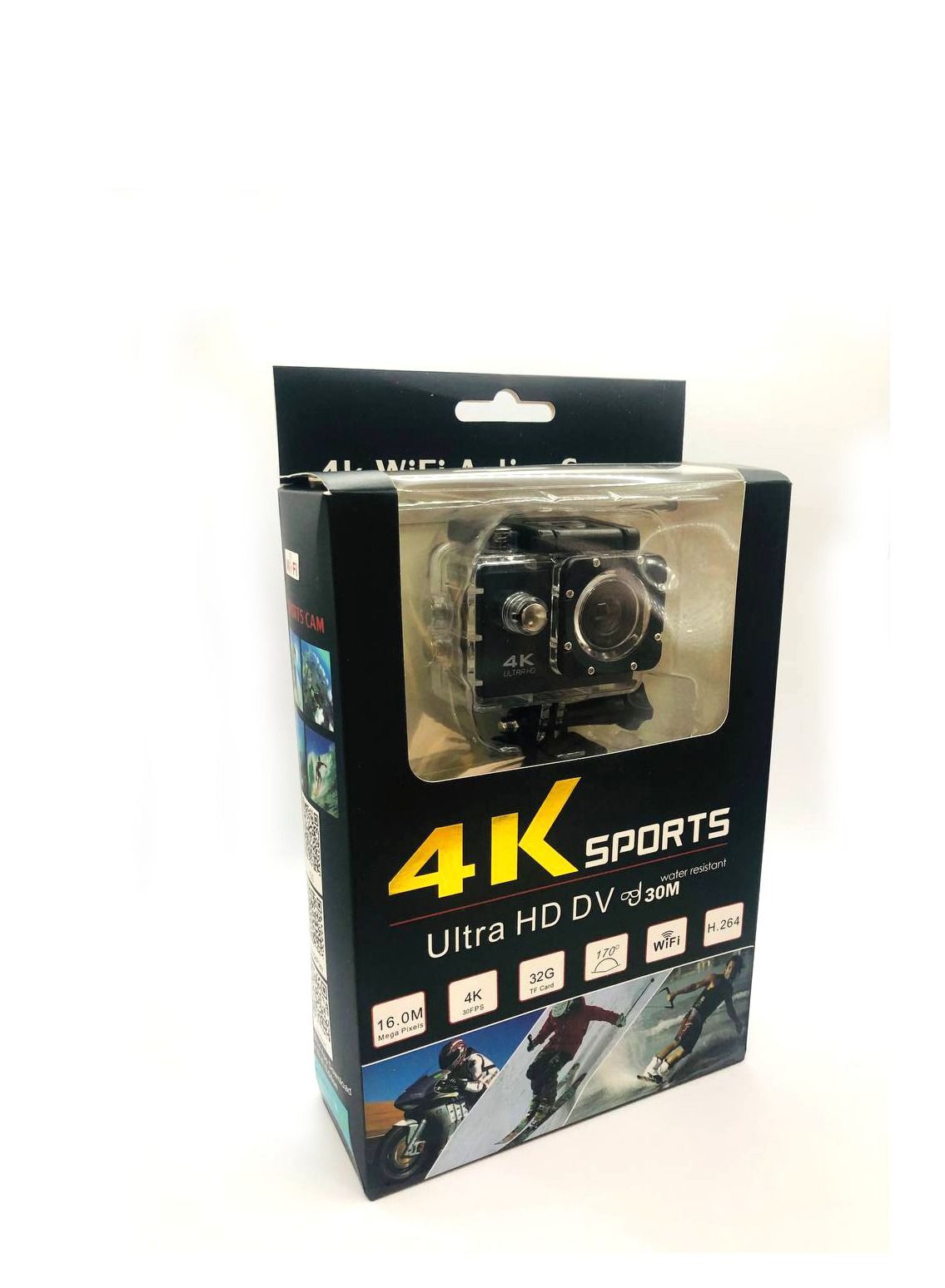 Compare 4K Action Camera ULTRA HD 16MP Vision  Sport Camera Ultra HD WiFi Waterproof Camera, 170° HD  Wide Angle Lens Underwater Cam with Rechargeable Batteries, 2.0”  HD Screen at KSA Price