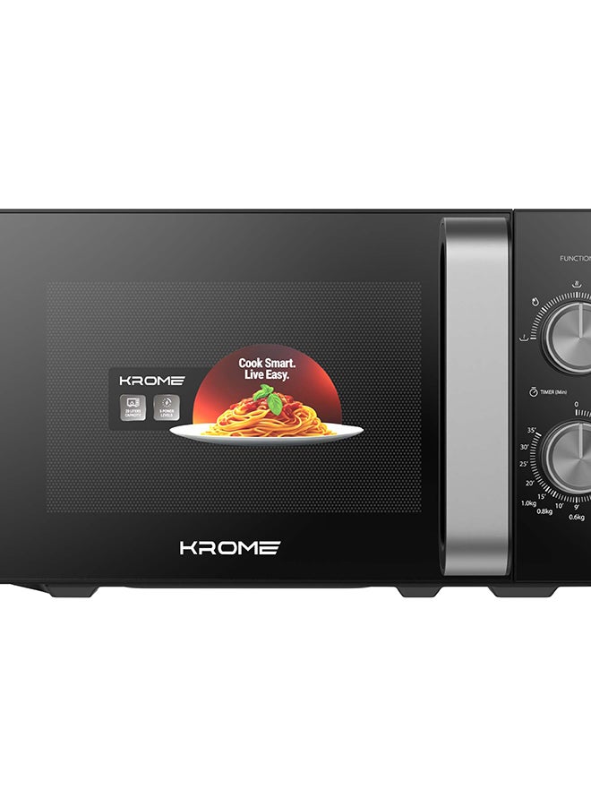 KROME Microwave Oven, 20L Capacity, 700W Output,…