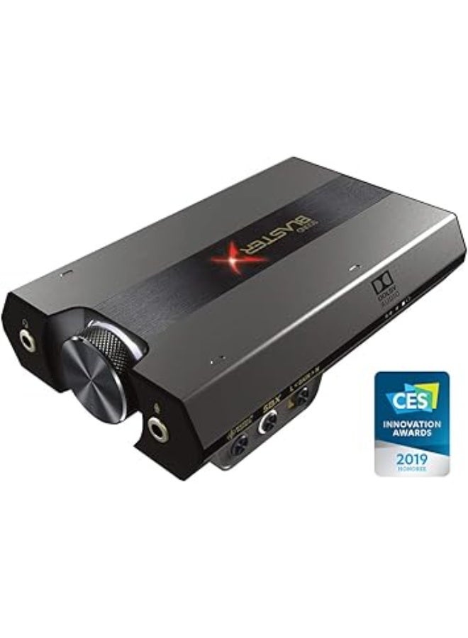 Sound BlasterX G6 Hi-Res 130dB 32bit/384kHz Gaming…