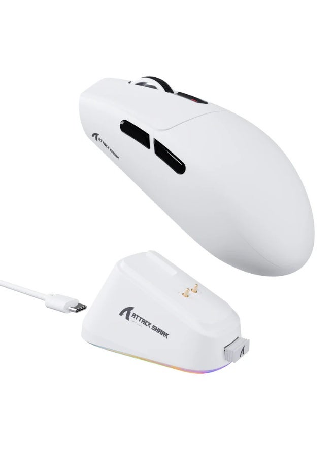 Compare G3PRO TriMode Wireless Gaming Mouse with Charging Dock – 25,000 DPI PAW3311 Sensor, Ultra Lightweight 59g, 2.4GHzBluetoothWired, 1000Hz Polling Rate, Esports FPS Mouse | White at KSA Price