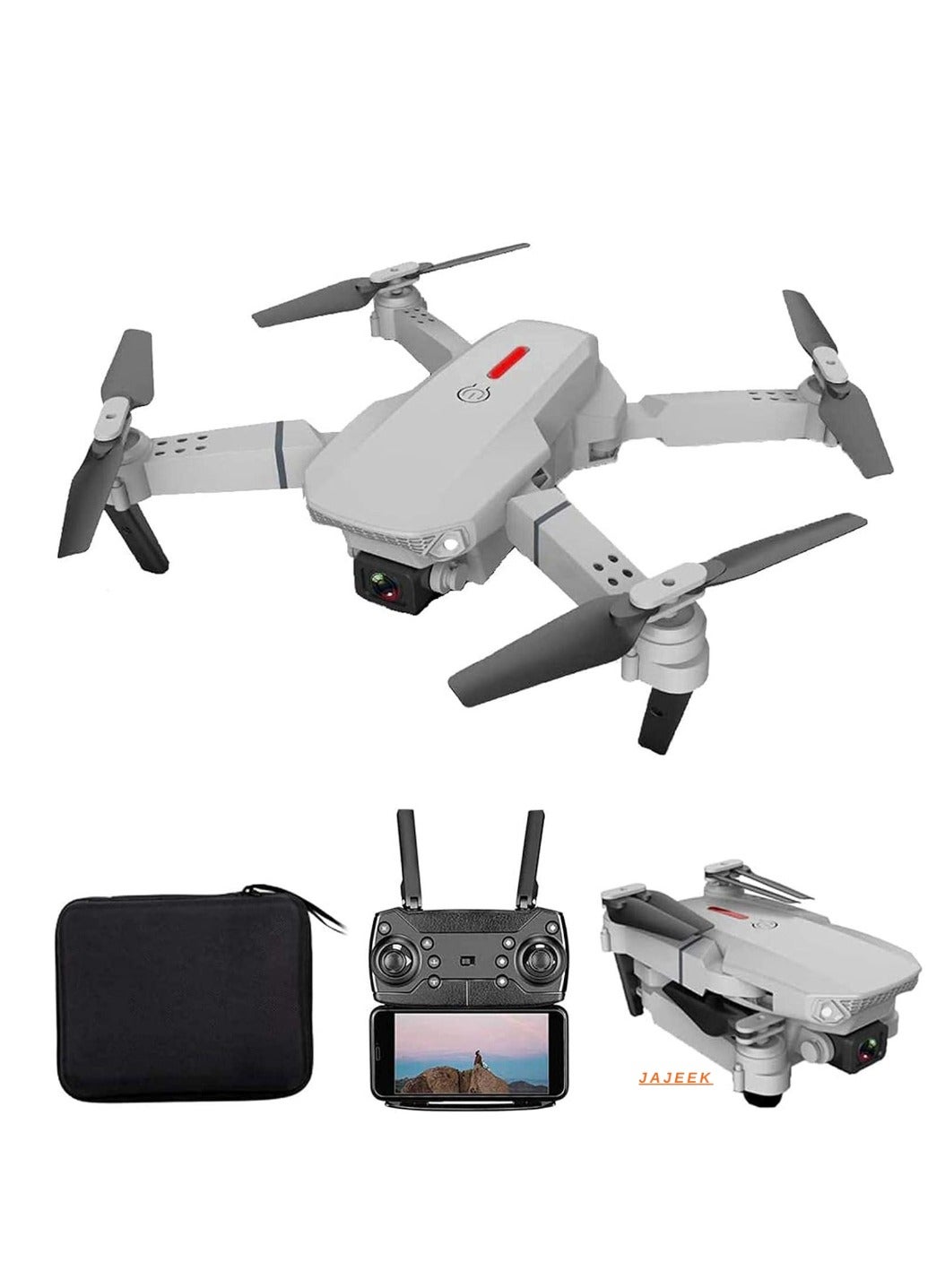 FPV Drone with 4K HD Camera, WiFi Live Video,…