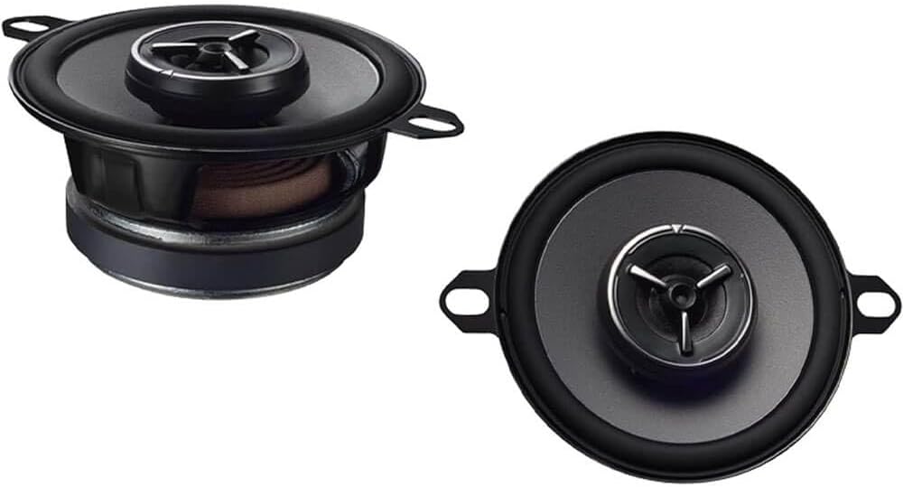 Compare Kenwood eXcelon KFCX3C 3.5Inch Mid Range Car Speaker with Silk Balanced Dome Tweeters  120 Watts Max Power Pair at KSA Price