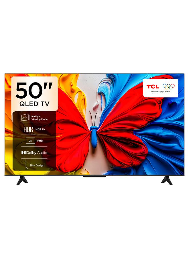 50 Inch Smart TV QLED HDR 10 Google TV,…