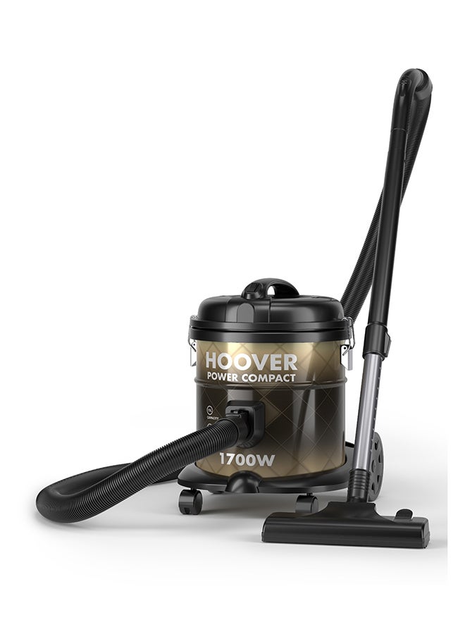 Compare Power Compact Drum Vacuum Cleaner  Deep Cleaning Results  Warranty Included 15 L 1700 W CDCYT0XS Black and Gold at KSA Price