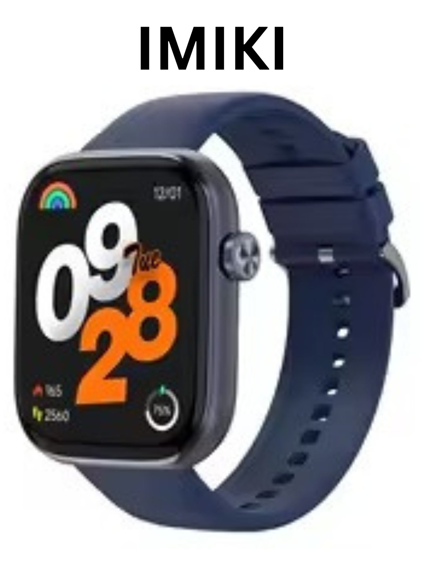 Compare ST2 Smartwatch – 1.96 Full Touch Display, Voice Assistant, 100+ Watch Faces, Bluetooth Calling, IP68 Waterproof Fitness Tracker – Blue + Blue Strap at KSA Price