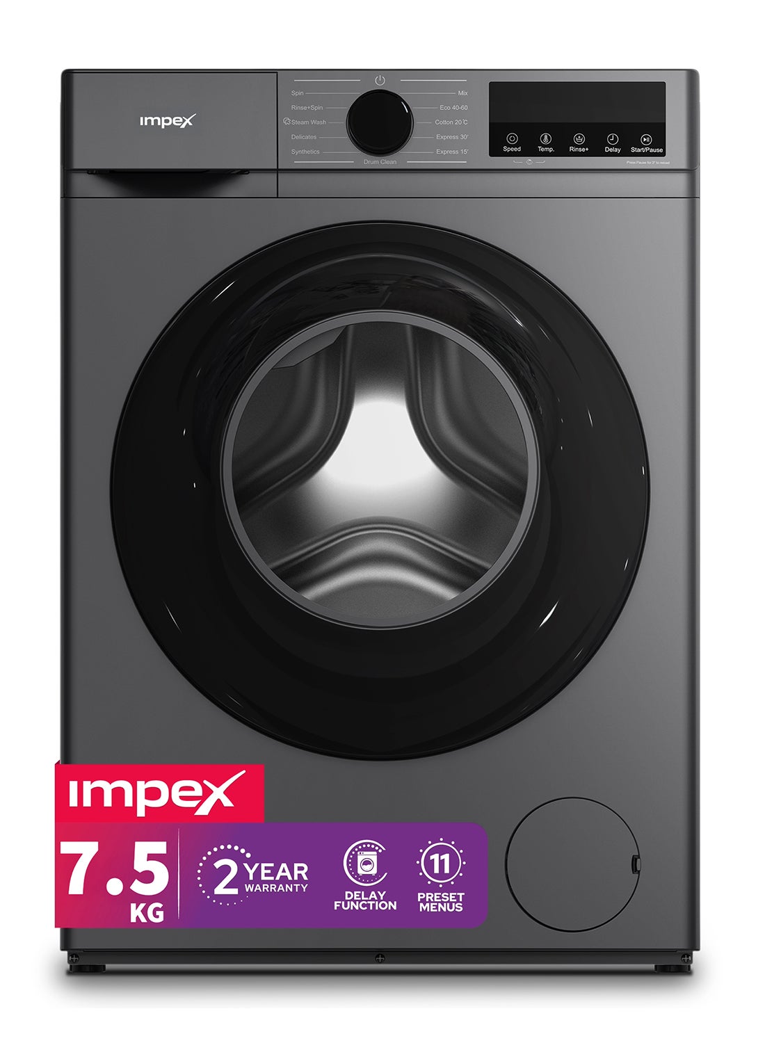 7.5 Kg Front Load Automatic Washing Machine…